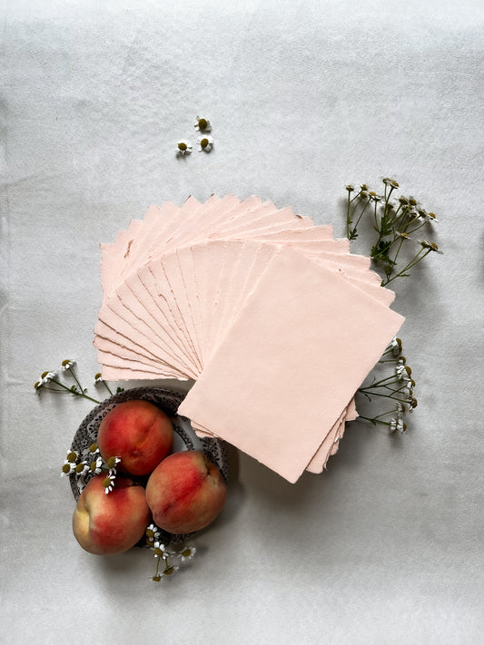 Peach Sheets · DIN A6 · 20 pcs
